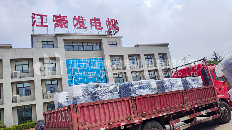 8台30kW玉柴动力柴油发电机组发货