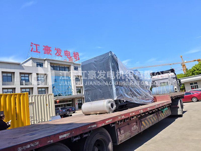 一台800kW上柴动力柴油发电机组发货