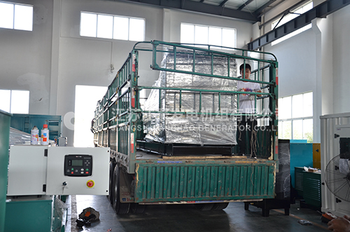 ​1台400KW上柴股份柴油发电机组配上海恒声发电机